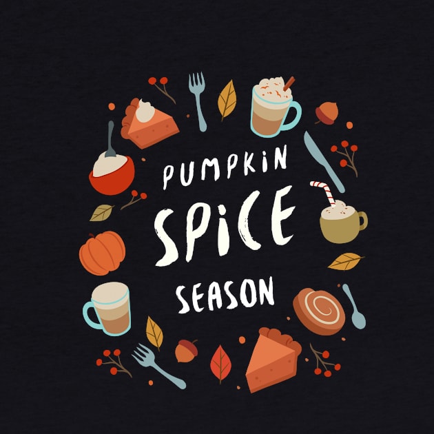 Pumpkin Spice Season by Be Yourself Tees